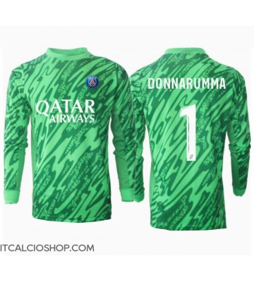 Paris Saint-Germain Gianluigi Donnarumma #1 Portiere Prima Maglia 2024-25 Manica Lunga